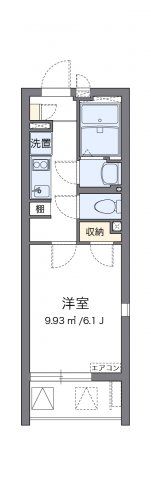 クレイノ池田石橋の間取り画像