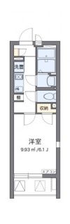 クレイノ池田石橋の間取り画像