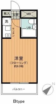 トーシン・フェニックスマンション阿佐ヶ谷の間取り画像