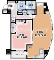 グレンパーク梅田北の間取り画像