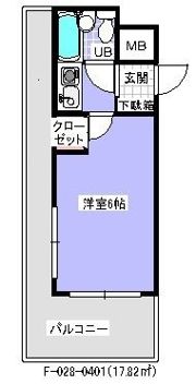 グランフィールド南行徳の間取り画像