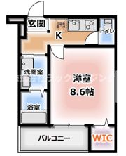 Lotus Vista Izumiの間取り画像