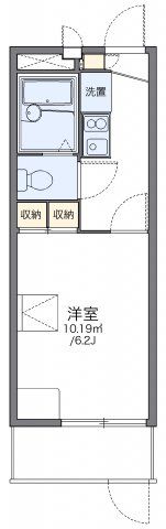 レオパレスアルカディの間取り画像