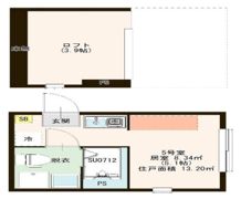ハーモニーテラス赤羽Ⅱの間取り画像