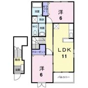 サニ－・ヒルズCの間取り画像