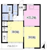 ヴィレッジフクダの間取り画像
