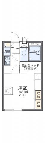 レオパレスグランドカメリアの間取り画像