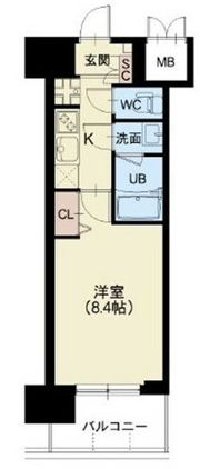 Splendide NAMBAIIIの間取り画像