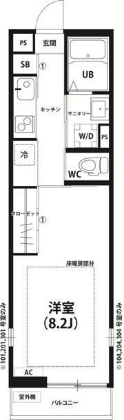 リブリ・ヤジタビルの間取り画像