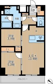 CityLuxYokohamaの間取り画像