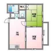 ミルキィハイツの間取り画像