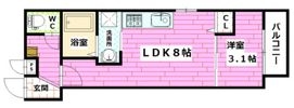 MOVE船越南の間取り画像