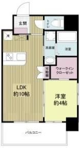 サムティ江坂JuReveの間取り画像