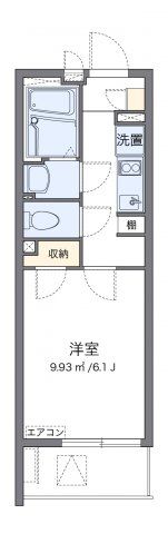 クレイノ栞の間取り画像