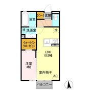 クレール・シェルの間取り画像