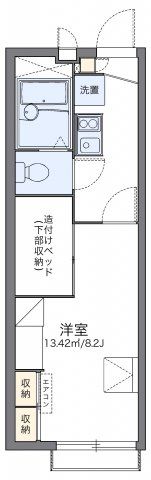 レオパレスはぴねすはうすⅡの間取り画像