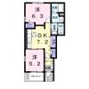 クルーセAの間取り画像