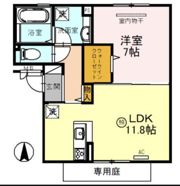 セントラルヴィレッジ B棟の間取り画像