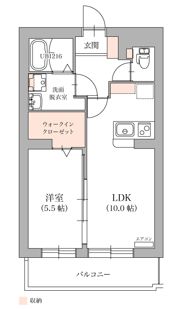 サジテリアスの間取り画像