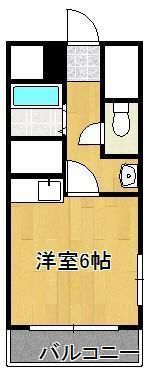 オリエンタル南小倉の間取り画像
