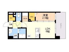 MODERN PALAZZO 博多FRONTの間取り画像