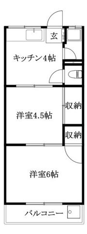 サンテラス土居田B棟の間取り画像