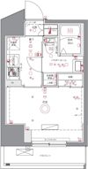 ユリカロゼAZ亀有North Towerの間取り画像