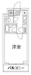 ルーブル早稲田弐番館の間取り画像