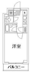 ルーブル早稲田弐番館の間取り画像