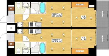 ブエナビスタ桜ノ宮イーストの間取り画像