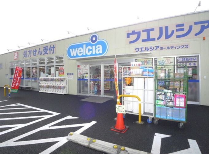 ウエルシア川越岸町店(ドラッグストア)まで750m