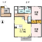 ウィルコート大松 B棟の間取り画像