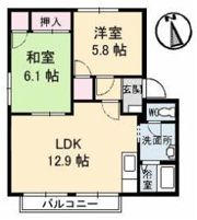 ドムス・ヒルズ D館の間取り画像