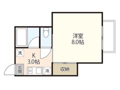 コーポサクラの間取り画像