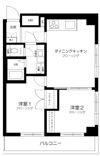 DeLCCS 中野新橋の間取り画像
