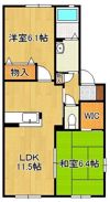 サニーコート本城II C棟の間取り画像