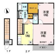 メルベーユ広の間取り画像