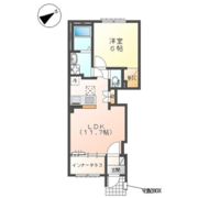 ラクードシャAの間取り画像
