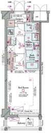 プラシア蒲田 THE GRAND RESIDENCEの間取り画像