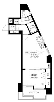 明大前フラワーハイホームの間取り画像