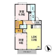 メゾン・ド・パストラル Aの間取り画像