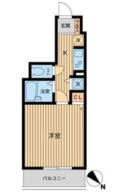 HF東神田レジデンスの間取り画像