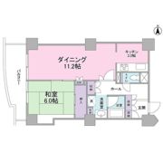 文京グリーンコートビュータワー本駒込の間取り画像