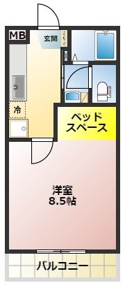 ウイングハイツの間取り画像