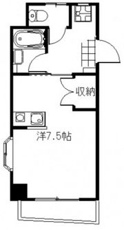 アソシエ大町の間取り画像