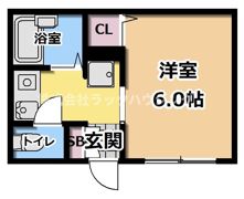 クレールシャンブルの間取り画像