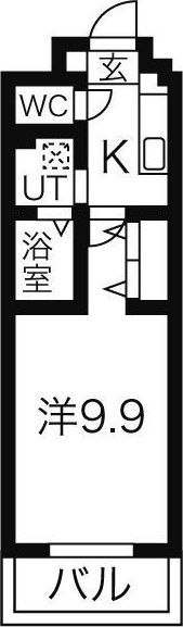 リシュドール鶴舞公園の間取り画像