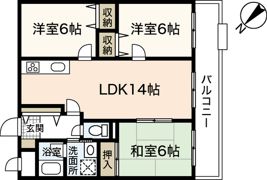 Caro Casa Bの間取り画像