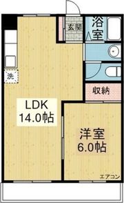 ハイツ原の間取り画像