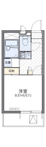 レオパレスシティセントラルの間取り画像